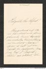 Nachlass Franz Steindachner, Brief von C. Hlawatsch an Franz Steindachner (07.09.1906), Inv.Nr. 226.01, Seite 1